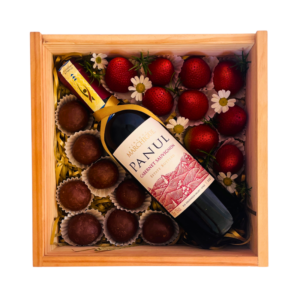 Caja Tinto y Dulce Navidad – Panul Cabernet 375 ml