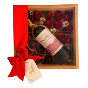 Caja Tinto y Dulce Navidad – Panul Cabernet 375 ml