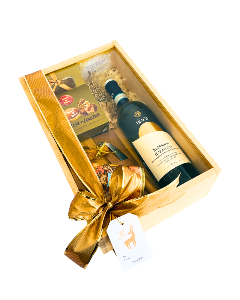 Caja de regalo Espíritu Gourmet 1 - Biagi Trebbiano 750 ml - Image 2