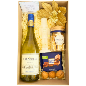 Caja de Regalo Cascanueces y Vino – Errazuriz Estate Chardonnay 750 ml
