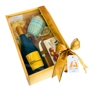 Caja de regalo Espíritu Gourmet 2 – Bianco Frizzante 750 ml