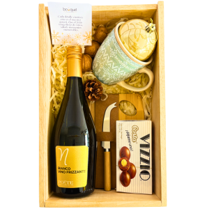 Caja de regalo Espíritu Gourmet 2 – Bianco Frizzante 750 ml