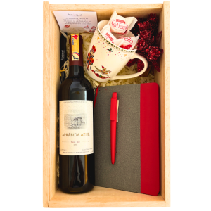 Caja de Regalo Navidad Ejecutiva – Arrabida Azul 750 ml