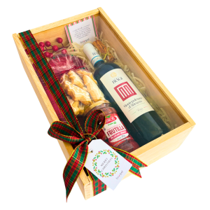 Caja de regalo Tradición & Brindis – Biagi Montepulciano 750 ml