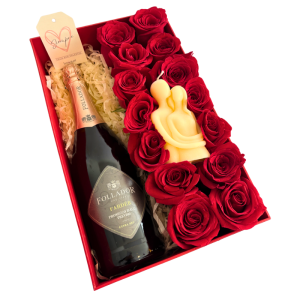 Caja Burbujas y Abrazos – Prosecco Follador 750 ml