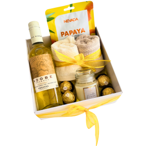 Caja Momento para Ella Gold- Adobe Chardonnay 375 ml